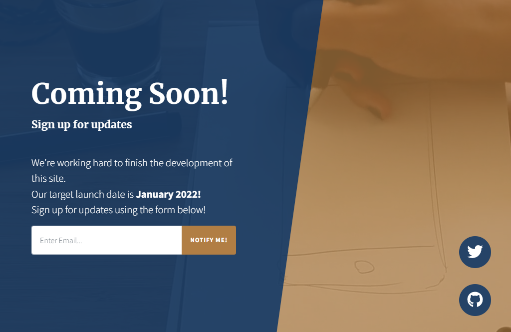 theme-comingsoon's screenshot