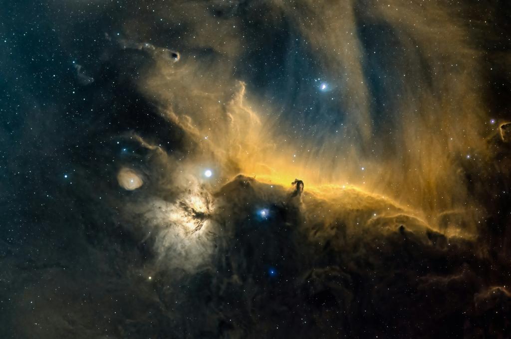 A star forming region in the sky
